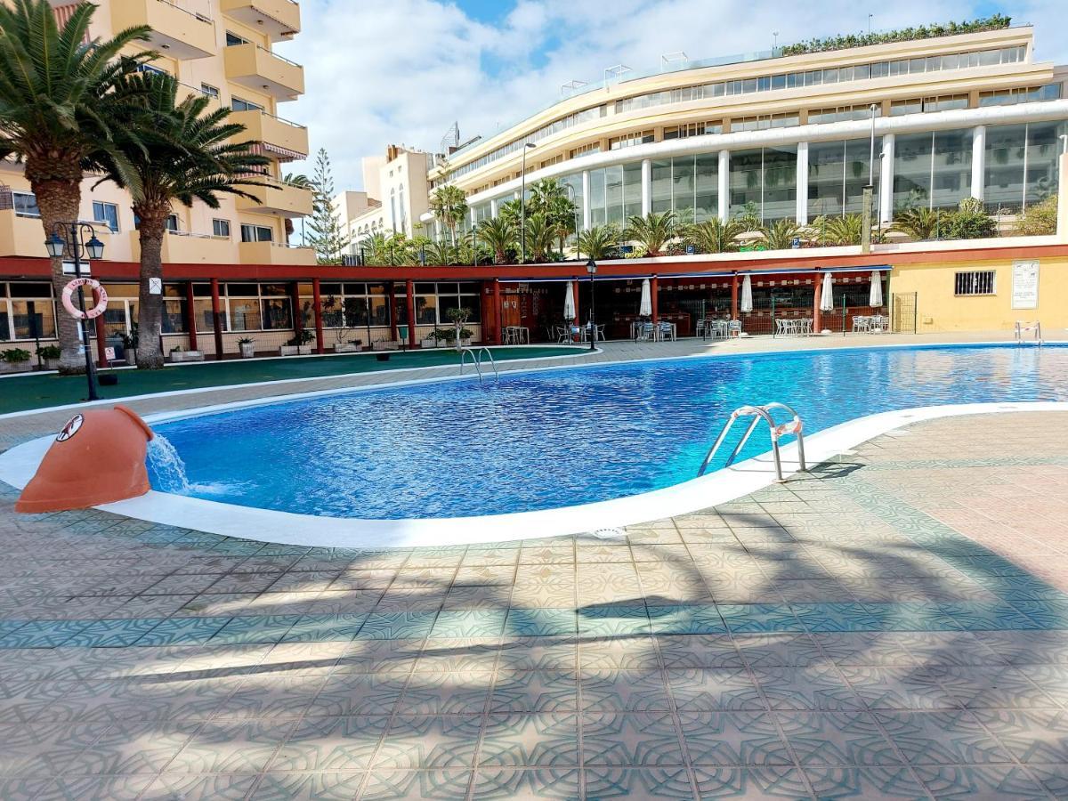 Sunny Cozy Nice Apartment LosCristianos WiFi,Pool Los Cristianos  Zewnętrze zdjęcie